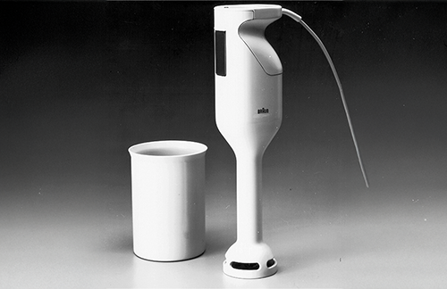 Braun MR 30 Stabmixer junior, 1982, designed by Ludwig Littmann