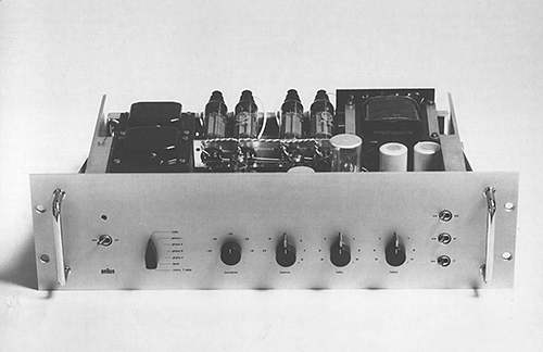 Braun DSV 2 Ela-Leistungsverstärker, 1967, designed by Dieter Rams
