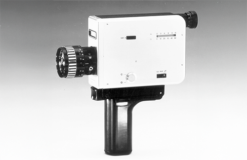 Braun Nizo S 8 E Variogon 1,8/10–35 mm, 1966, designed by Robert Oberheim