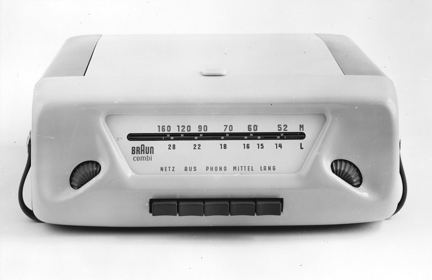 Braun combi Radio-Phono-Kombination, 1955