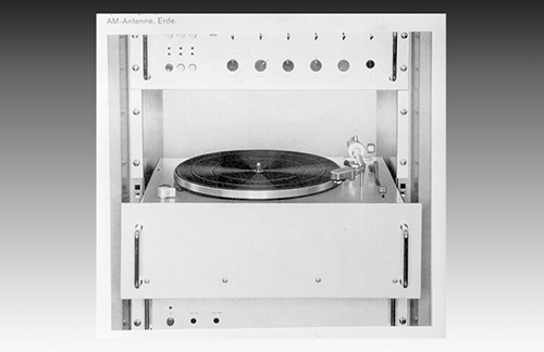 Braun EPL 1 Ela-Plattenspieler-Einschub, 1967, designed by Dieter Rams