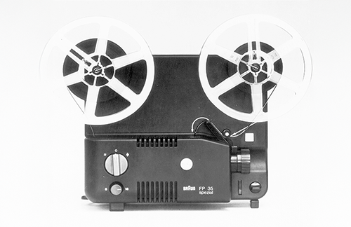 Braun FP 35S Filmprojektor, 1973, designed by Robert Oberheim