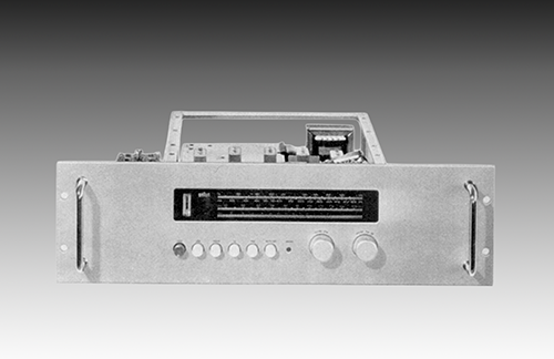 Braun ETE 500 Ela-Tuner, 1967, designed by Dieter Rams