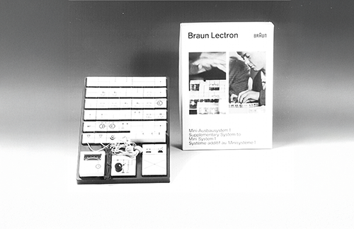 Braun Mini-Ausbausystem, 1967, designed by Dieter Rams / Jürgen Greubel
