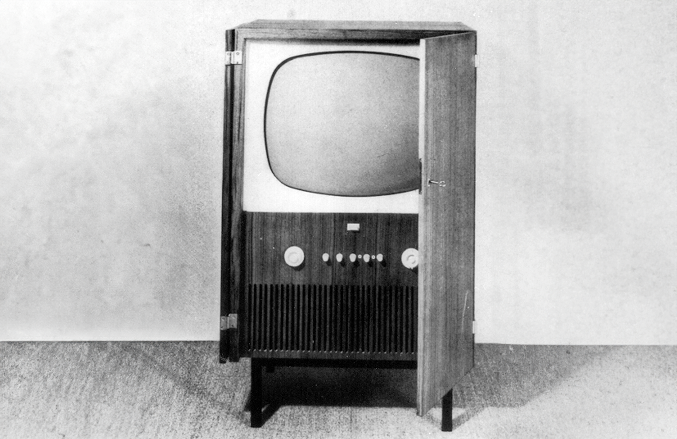Braun HFS 1 Fernsehschrank, 1958, designed by Herbert Hirche