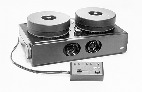 Braun Tandem professional, 1974, designed by Peter Hartwein