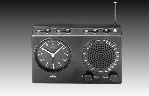 Braun ABR 21 fm ignal radio, 1978, designed by Dieter Rams / Dietrich Lubs