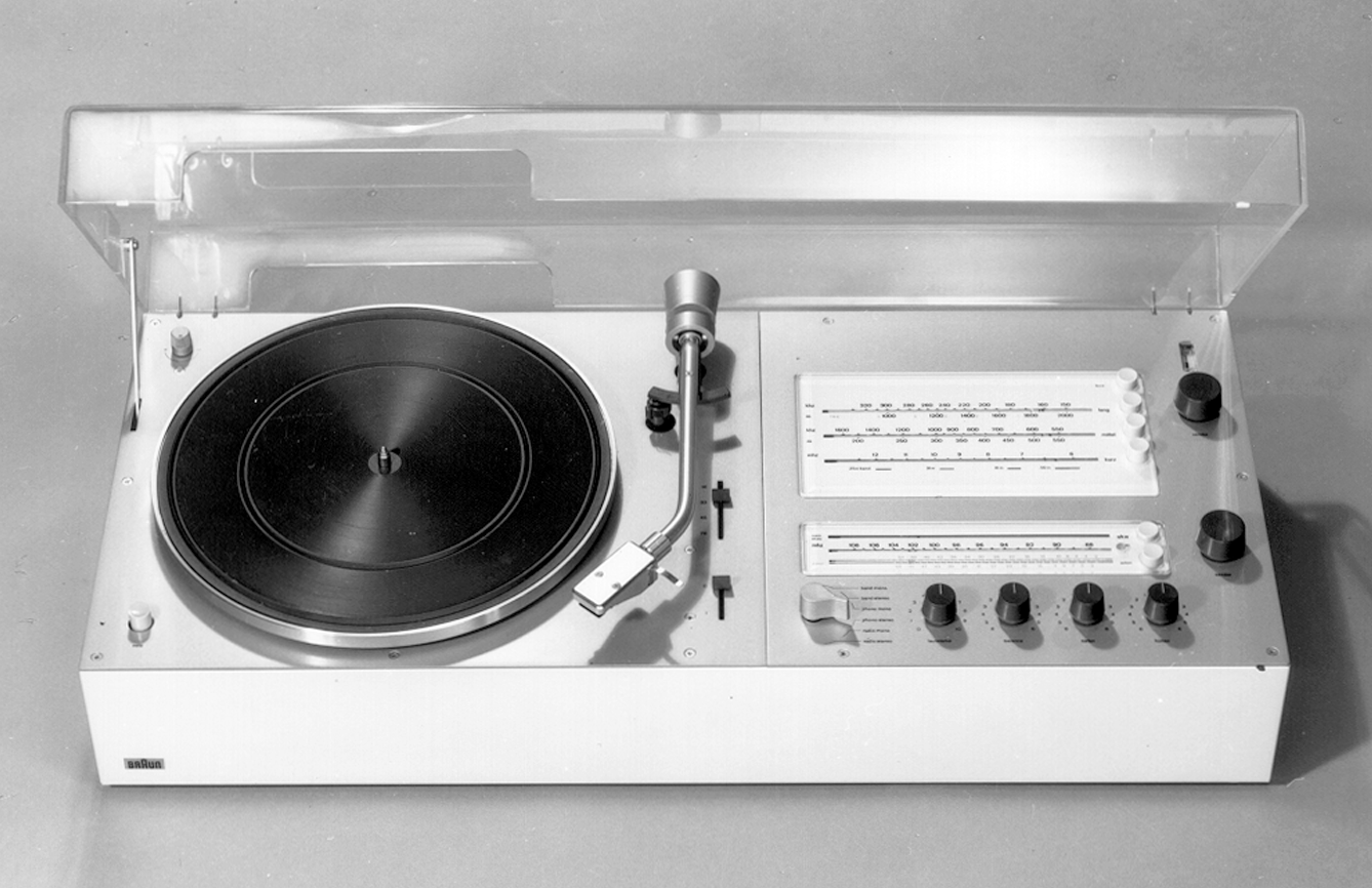 Braun audio 250 Kompaktgerät, 1967, designed by Dieter Rams