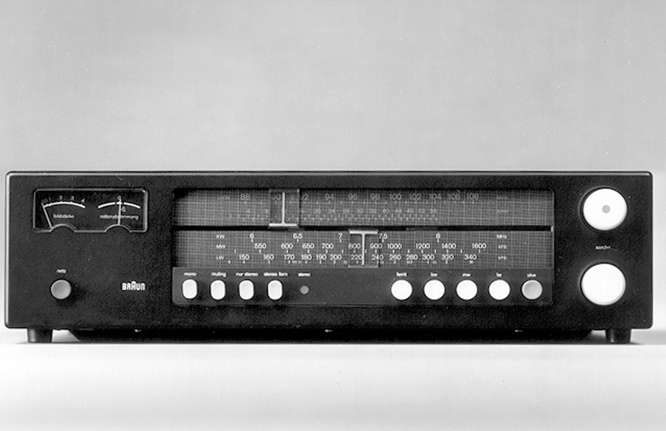 Braun CE 1020 Empfänger, 1973, designed by Dieter Rams