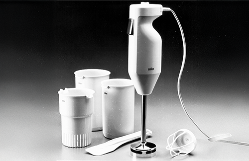 Braun MR 6 Stabmixer vario, 1981, designed by Ludwig Littmann