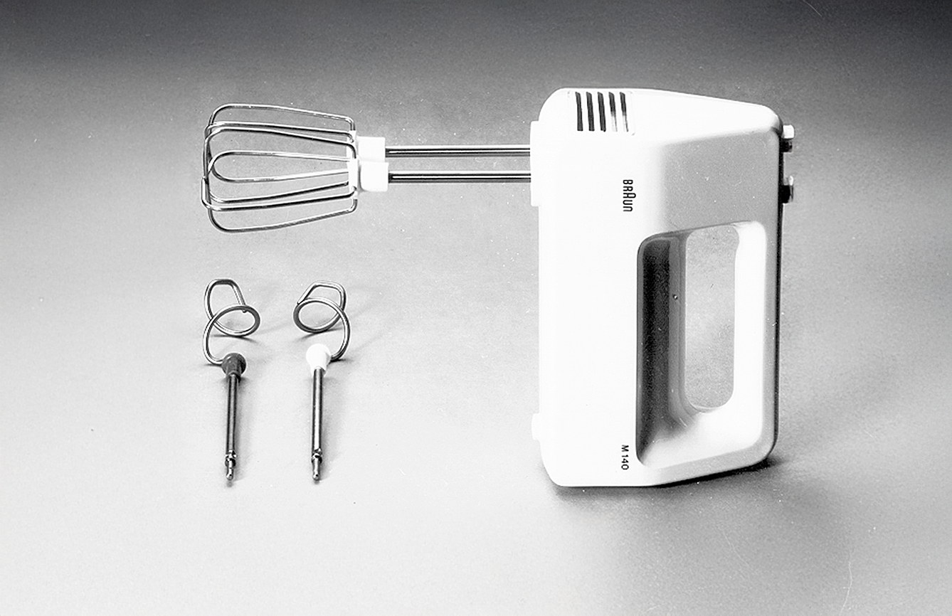 Braun M 140 Multiquirl, 1968, designed by Reinhold Weiss