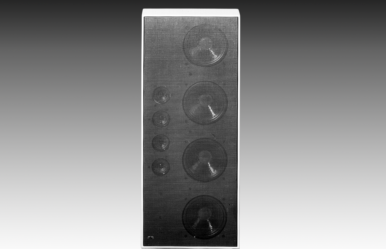 Braun LS 75 Ela.-Schallzeile, 1965, designed by Dieter Rams