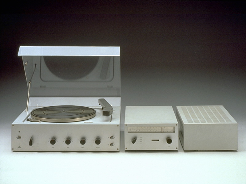 Braun studio 2 Komplettanlage, 1959, designed by Dieter Rams