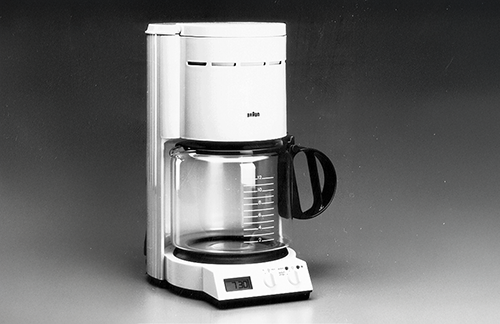 Braun KF 80 / 82 12 control, 1989, designed by Hartwig Kahlcke