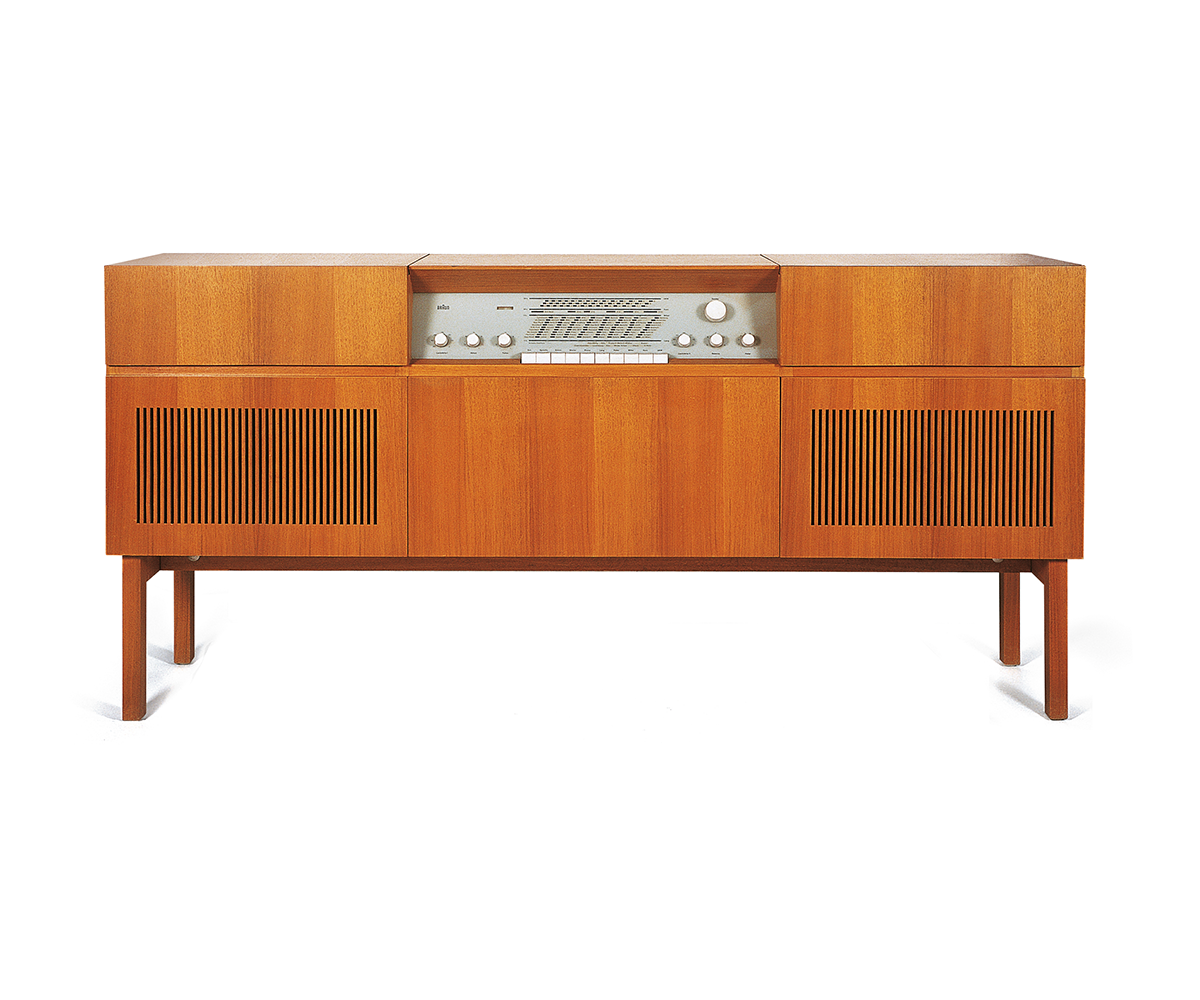 Braun R 22 Stereo-Musikschrank, RC 82-C, 1960, designed by Herbert Hirche
