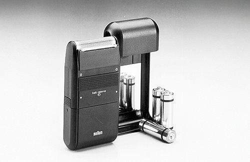 Braun sixtant (compact) battery, 1984, designed by Robert Ullmann