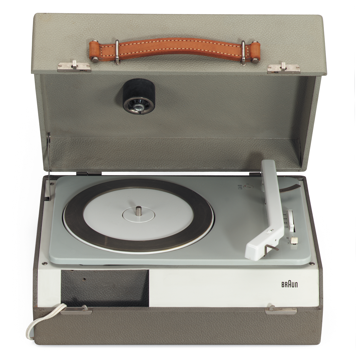 Braun PC 3 Phonokoffer, 1957, designed by Wilhelm Wagenfeld / Dieter Rams / Gerd A. Müller