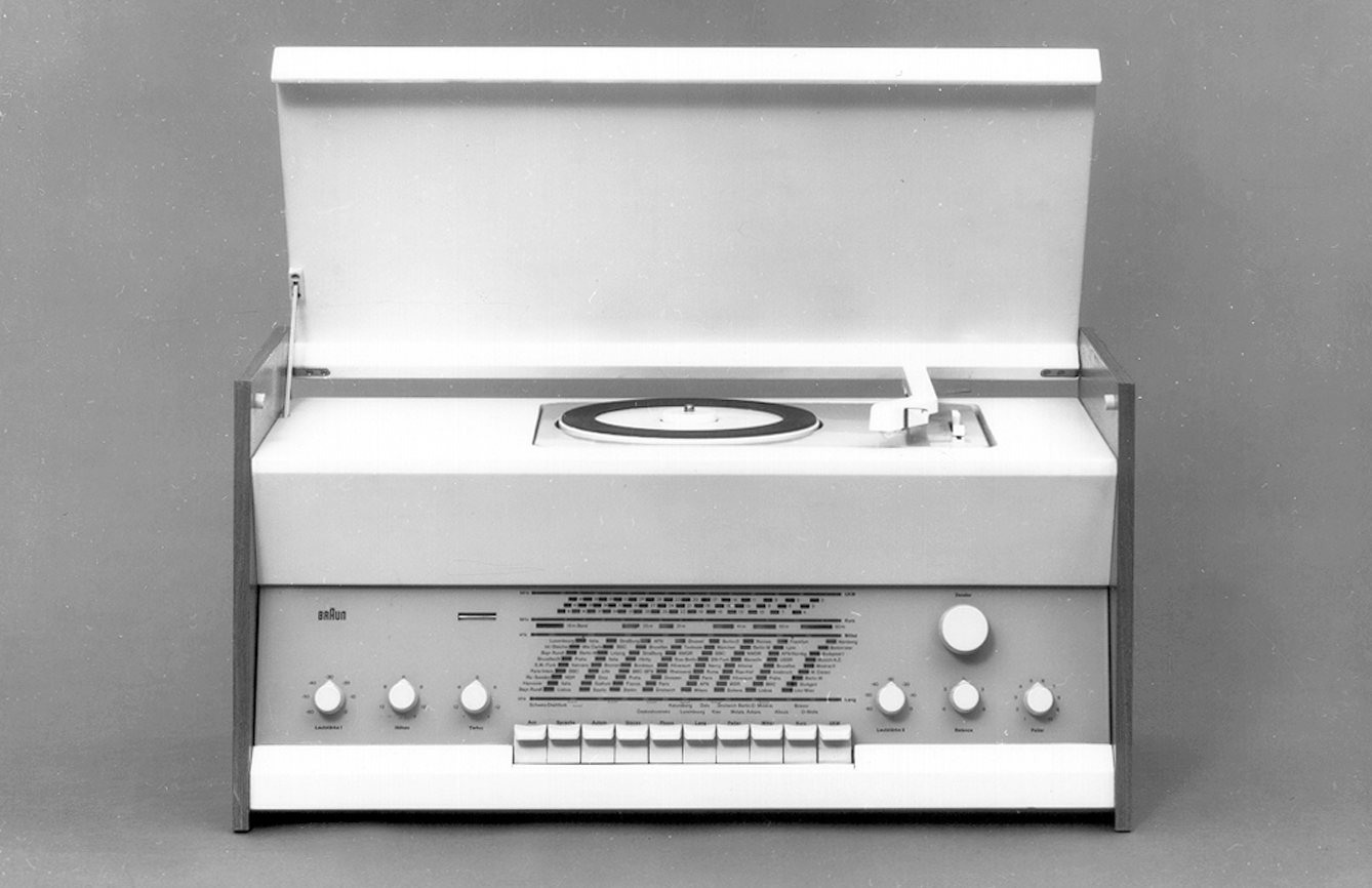 Braun Atelier 1 Kompaktgerät, RC 62, 1957, designed by Dieter Rams