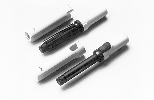 Braun GC 2 independent curler, 1982, designed by Robert Oberheim