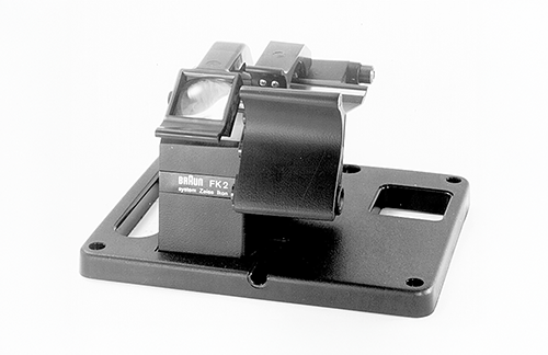 Braun FK 2 Filmklebepresse, 1972, designed by Peter Schneider