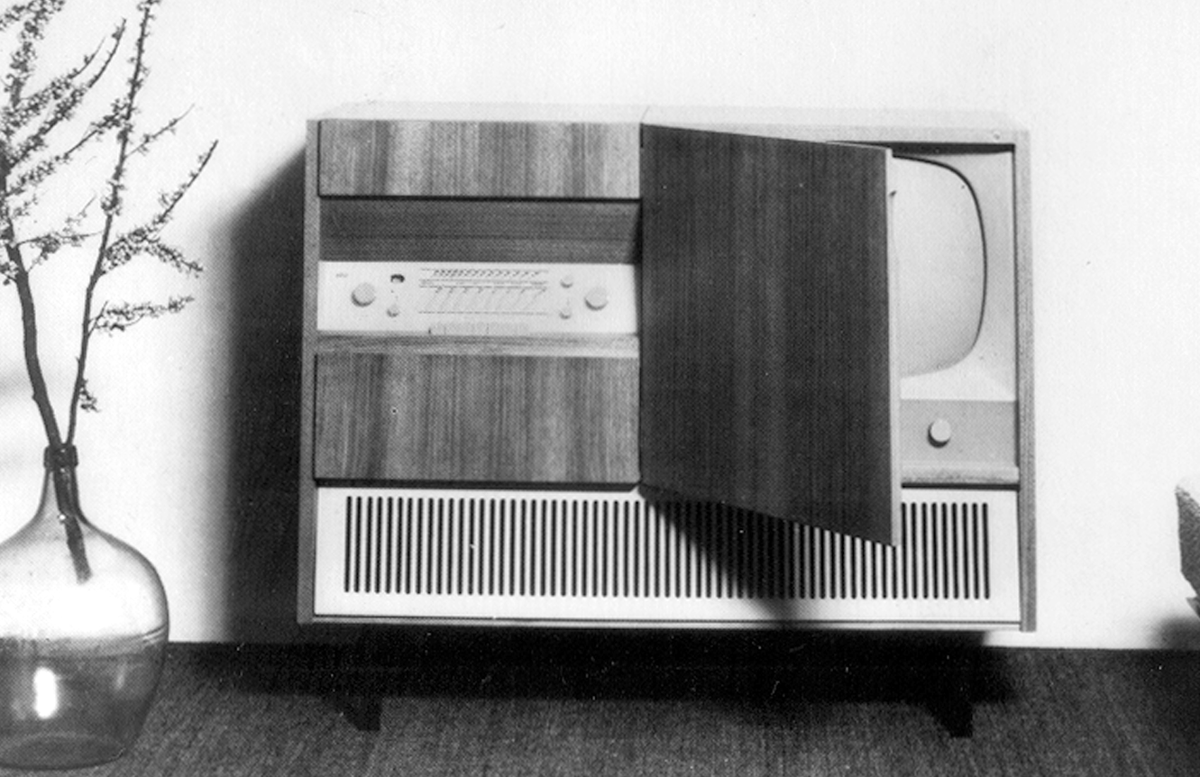 Braun HFK Fernseh-Musikschrank, 1956, designed by Herbert Hirche