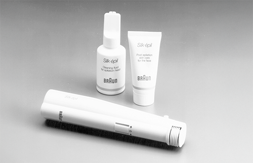 Braun silk-epil cosmetic, EF 20, 1994, designed by Serge Brun