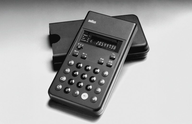Braun ET 66 control, 1987, designed by Dieter Rams / Dietrich Lubs