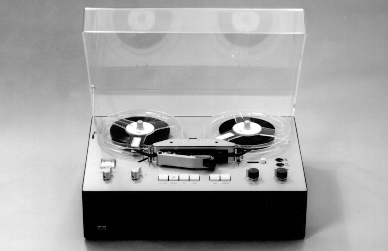 Braun TG 550 Tonbandgerät, 1968, designed by Dieter Rams