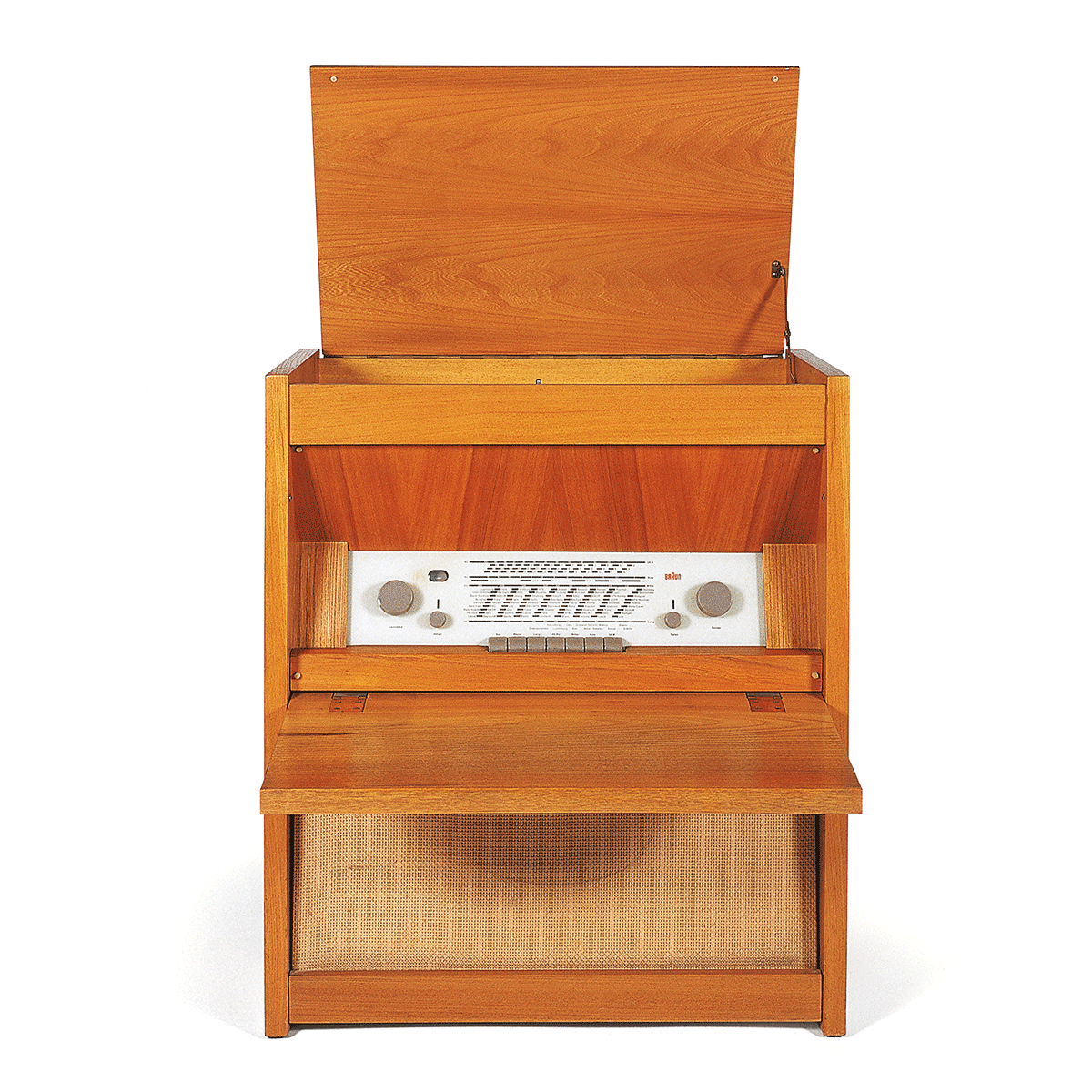 Braun MS 2 Musikschrank, RC 60, 1955, designed by Werkstätten Thun