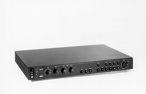 Braun AC 701 Vorverstärker, 1980, designed by Dieter Rams / Peter Hartwein