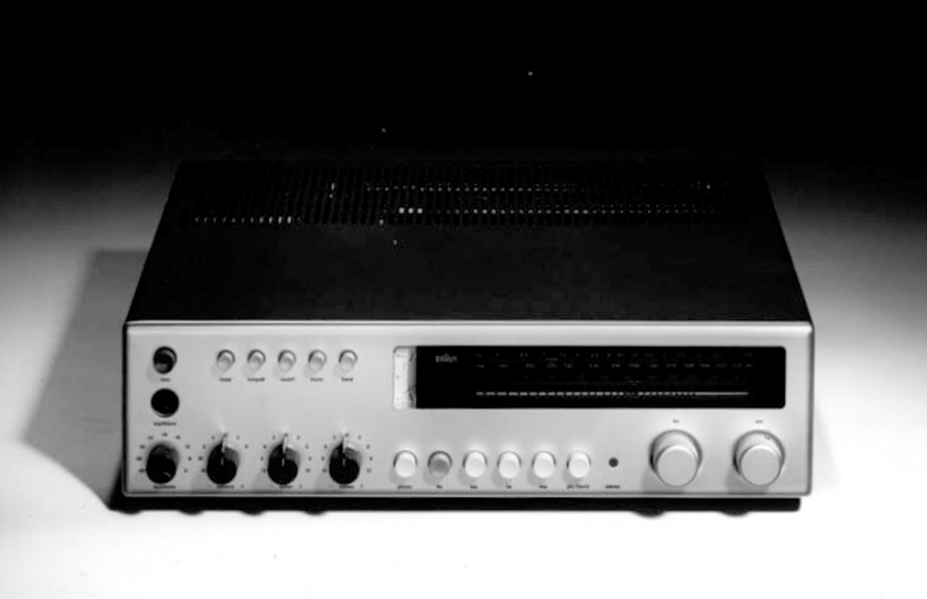 Braun regie 500 Steuergerät, 1968, designed by Dieter Rams