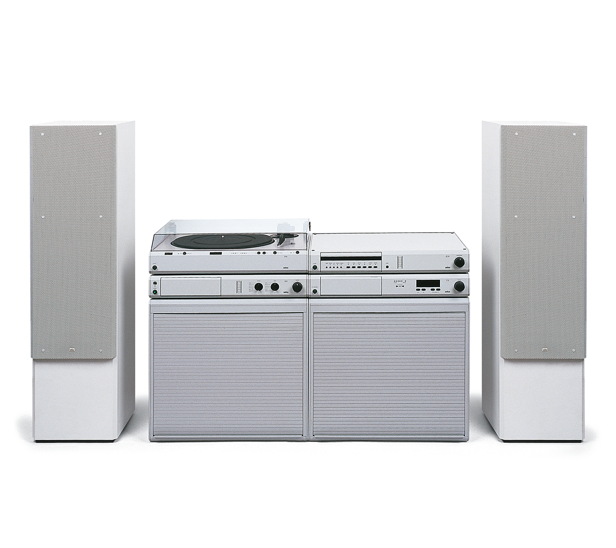 Braun GS 1 Geräteschrank, 1978, designed by Peter Hartwein