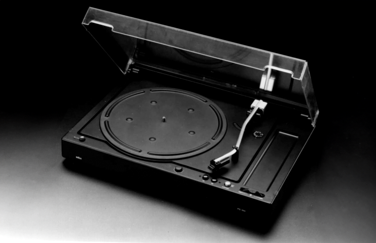 Braun PS 550 Plattenspieler, 1976, designed by Dieter Rams / Robert Oberheim
