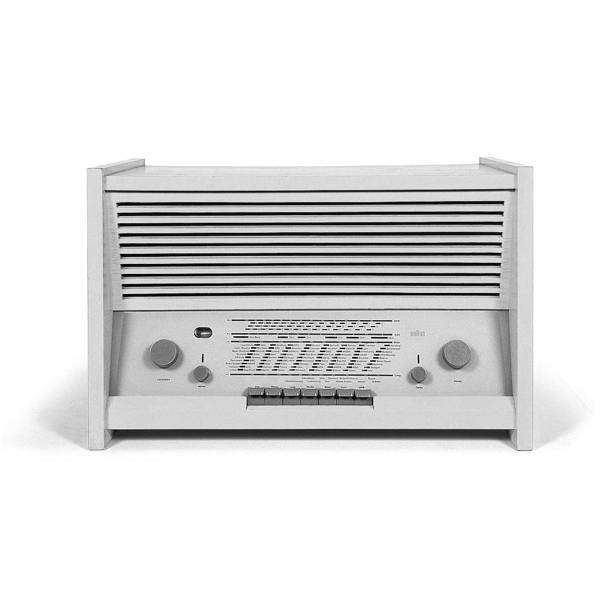 Braun G 11 Tischsuper, RC 7, 1958, designed by Hans Gugelot