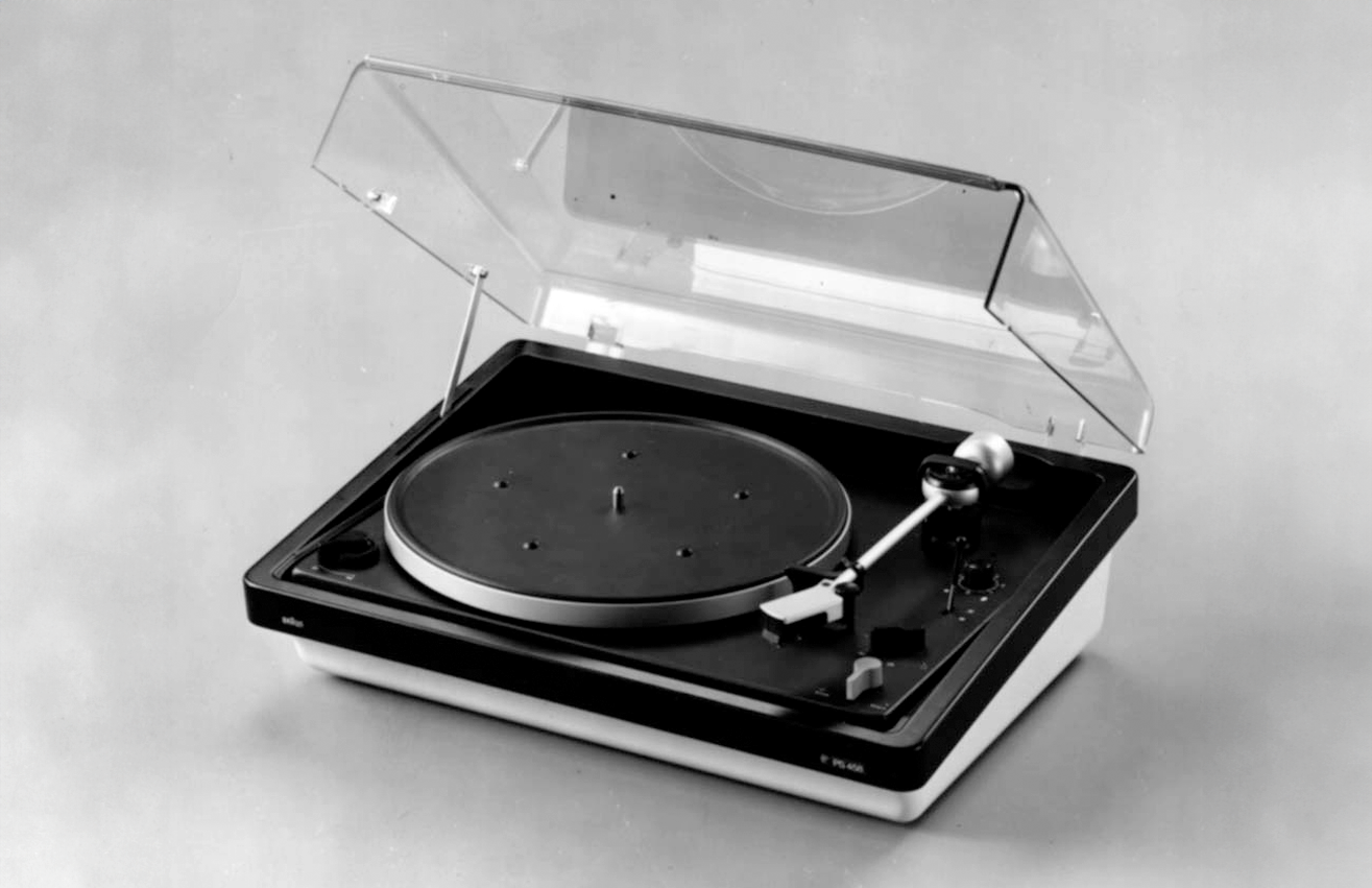 Braun PS 350 Plattenspieler, 1973, designed by Dieter Rams / Robert Oberheim
