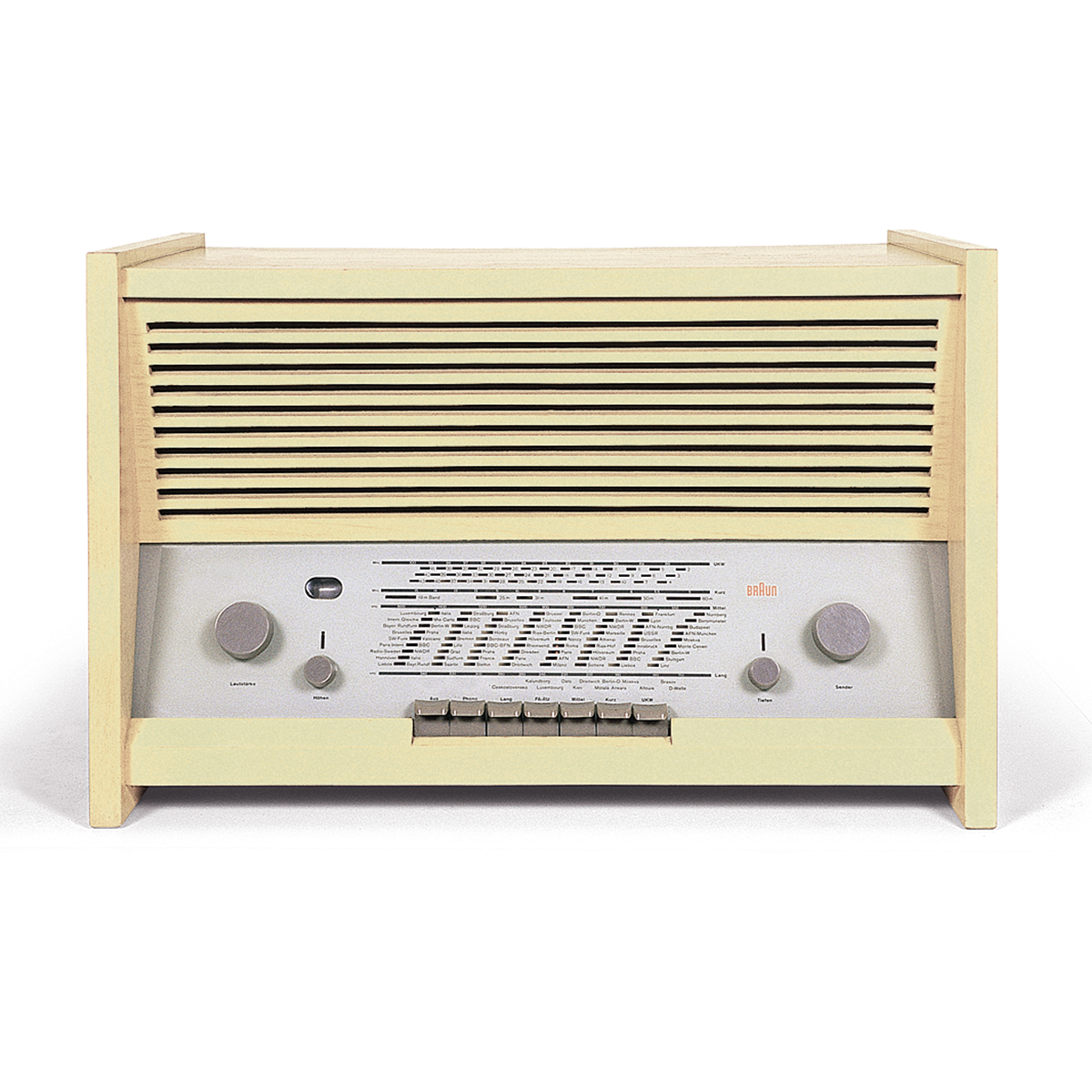 Braun G 11 Tischsuper, RC 62-2, 1957, designed by Hans Gugelot