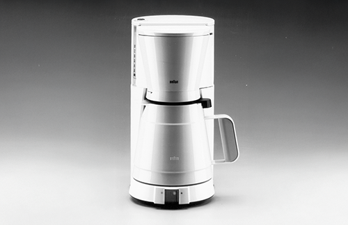 Braun KF 170 AromaSelect thermoplus, weiß, 1995, designed by Robert Ullmann