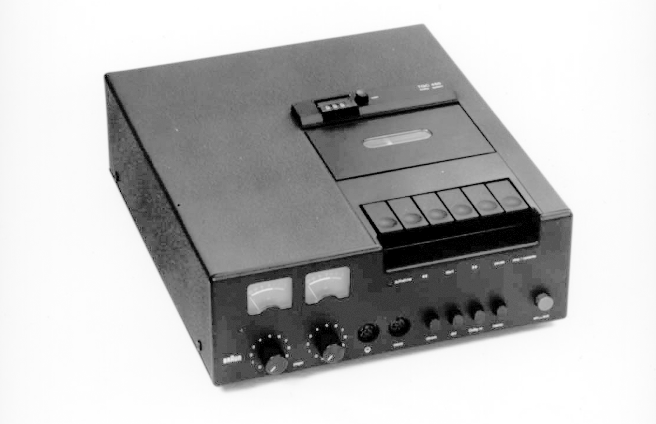 Braun TGC 450 Cassettenrecorder, 1975, designed by Dieter Rams