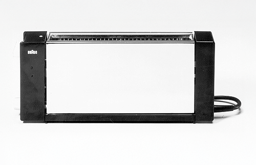 Braun HT 2 Toaster, chrom, 1963, designed by Reinhold Weiss