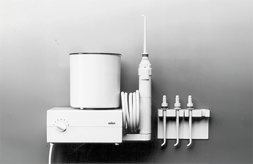 Braun md 3 / 30 dental Munddusche, 1984, designed by Peter Hartwein