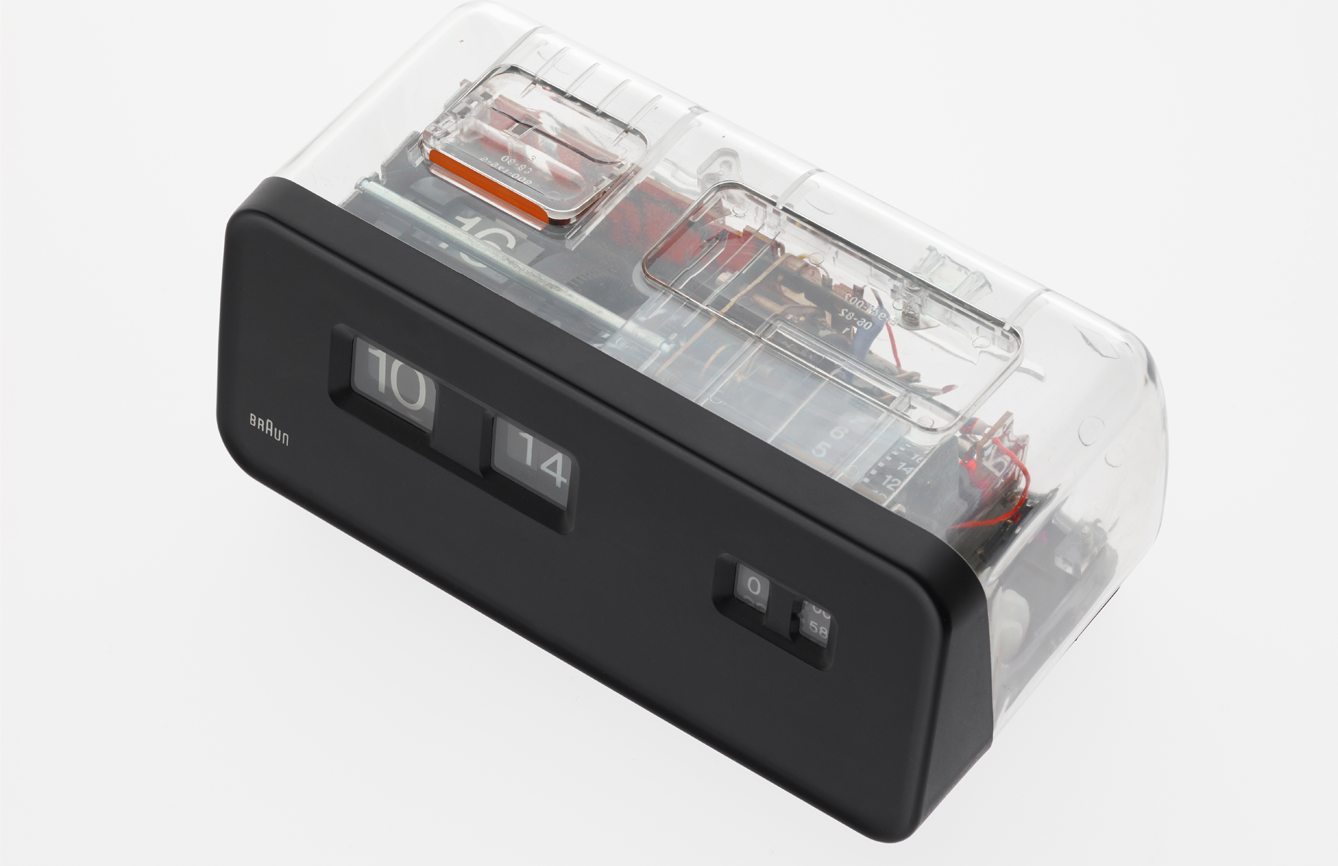 Braun Phase 1 transparent, 1971, designed by Dieter Rams / Dietrich Lubs