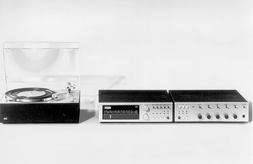 Braun CE 1000 Empfänger, 1965, designed by Dieter Rams