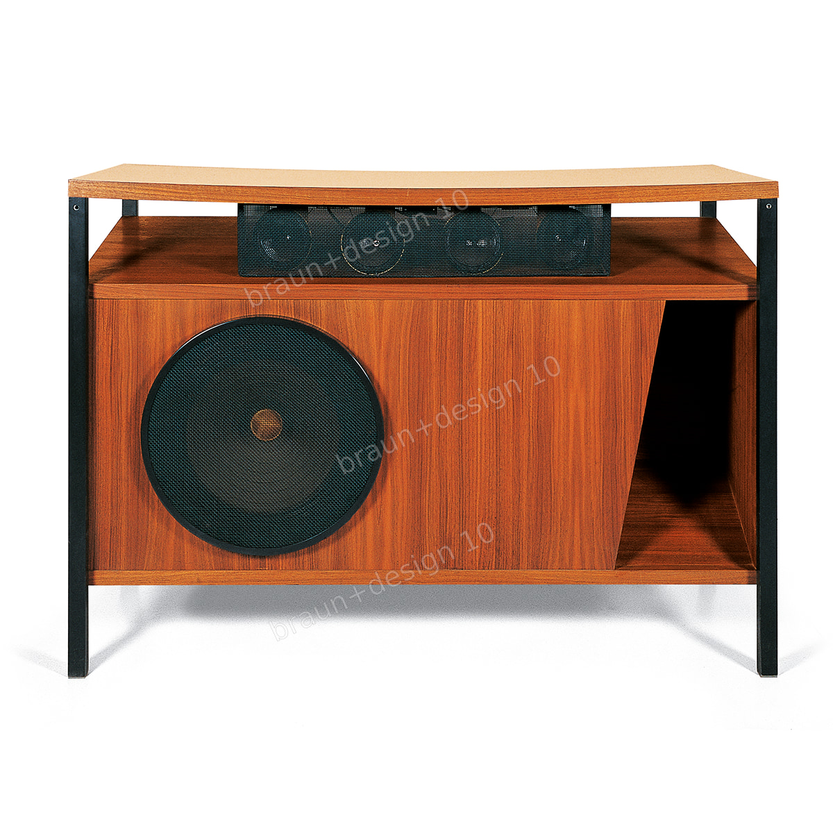 Braun L 3 Lautsprecher zu studio 1, 1957, designed by Gerhard Lander