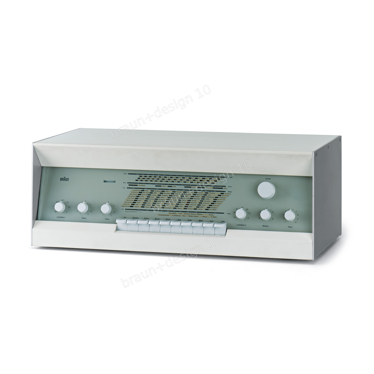 Braun RCS 9 Steuergerät, 1961, designed by Dieter Rams