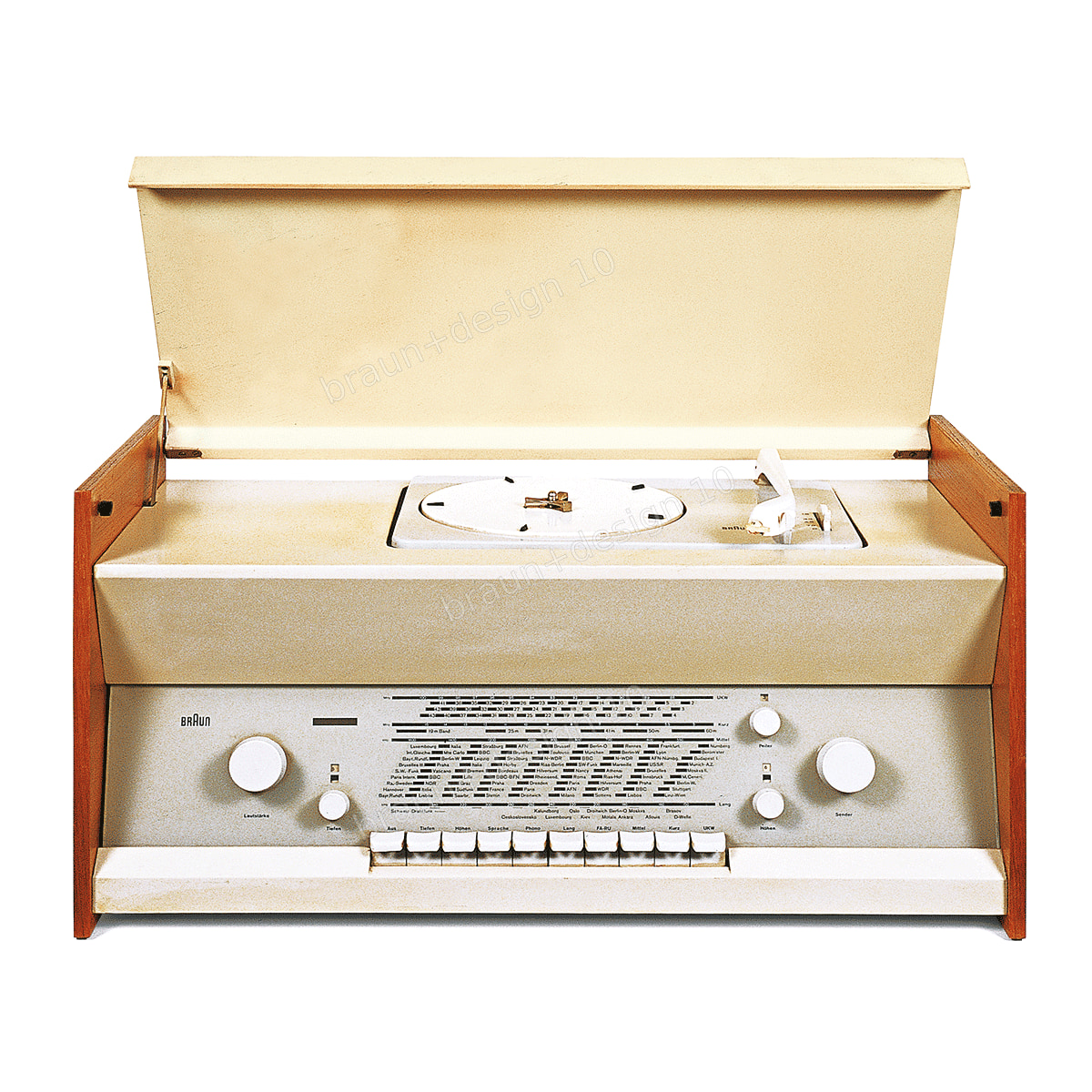 Braun Atelier 3 Kompaktgerät, RC 9, 1962, designed by Dieter Rams