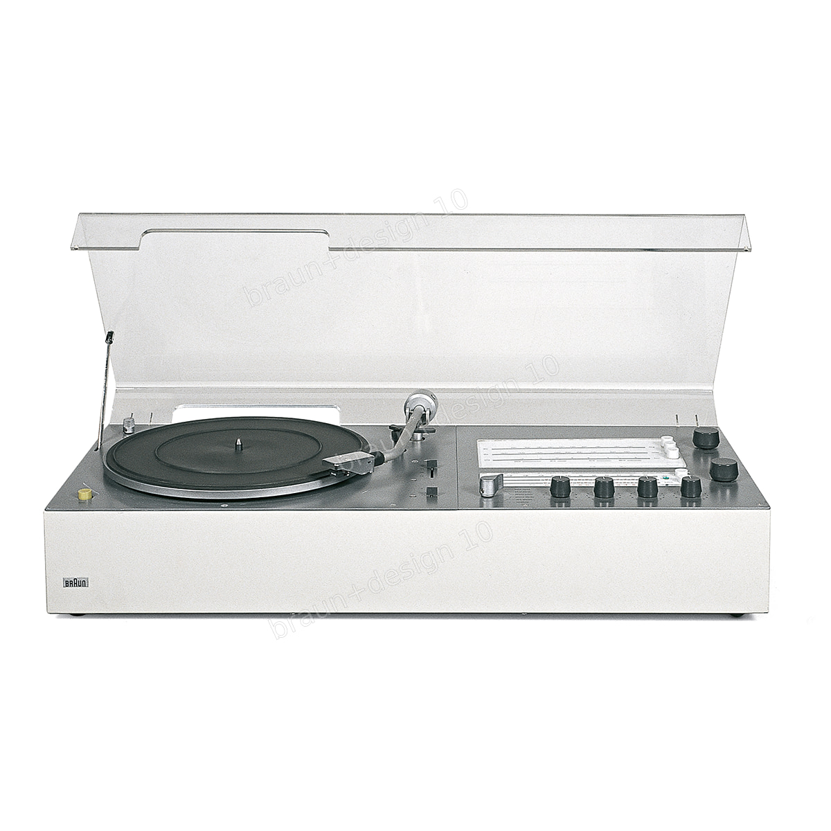 Braun audio 2 / 3 Kompaktgerät, 1965, designed by Dieter Rams