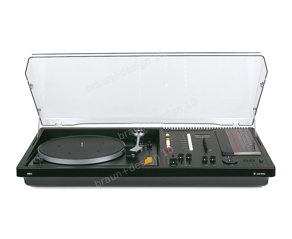 Braun audio 308 S Kompaktgerät, B°, 1975, designed by Dieter Rams