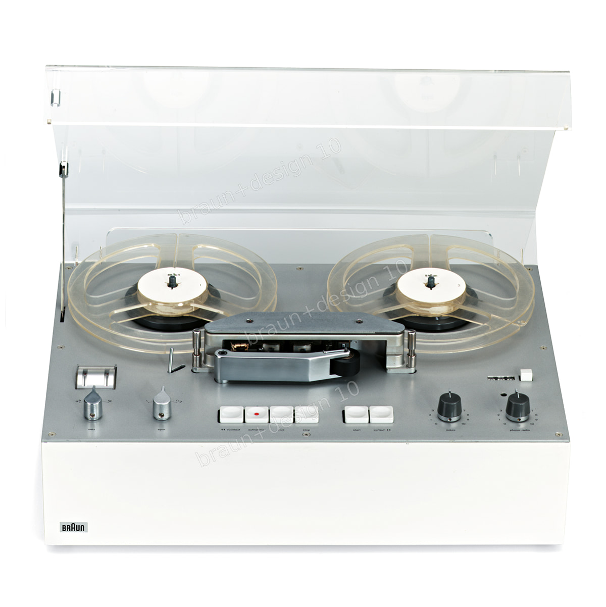 Braun ETG 502 / 4 Tonbandgerät, 1967, designed by Dieter Rams