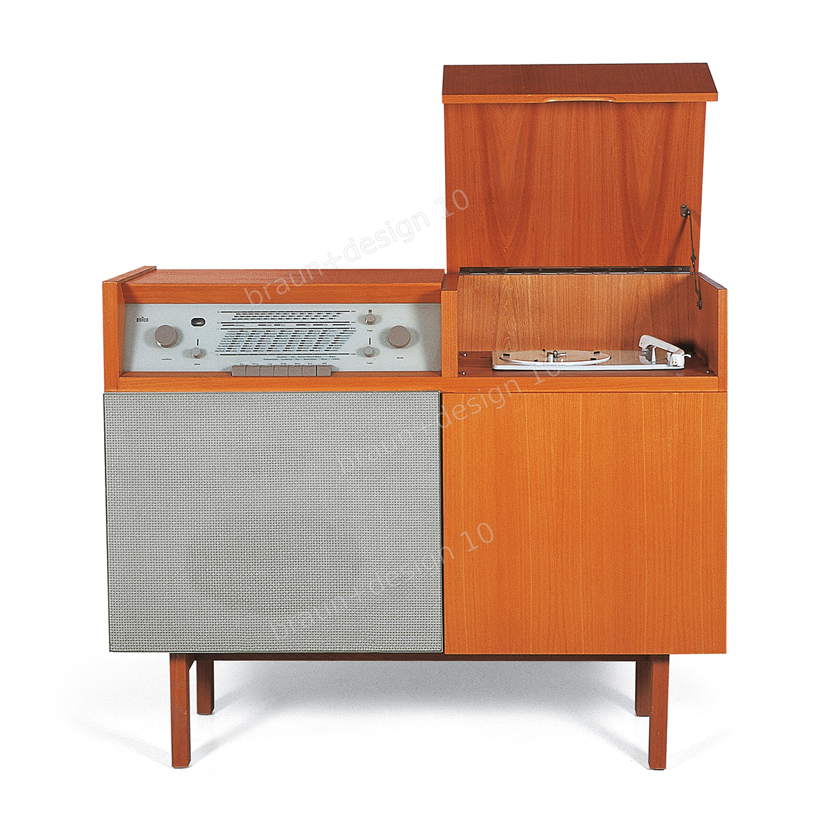 Braun HM 1 Musikschrank, RC 61, 1956, designed by Herbert Hirche