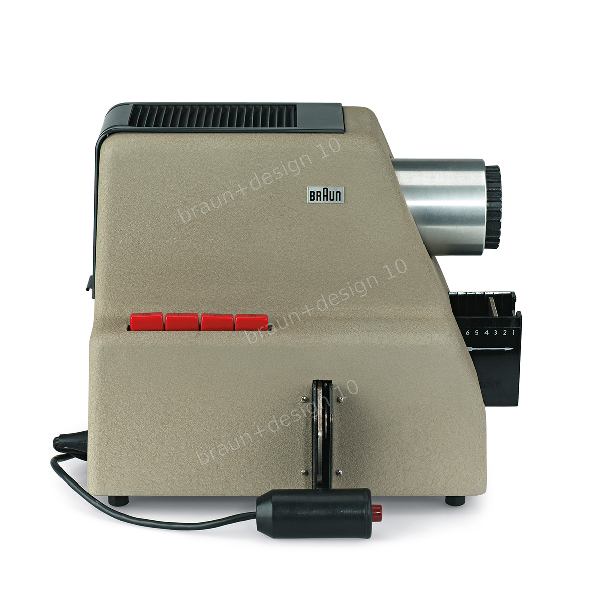 Braun PA 1 Automatischer Projektor, 1956, designed by Dieter Rams